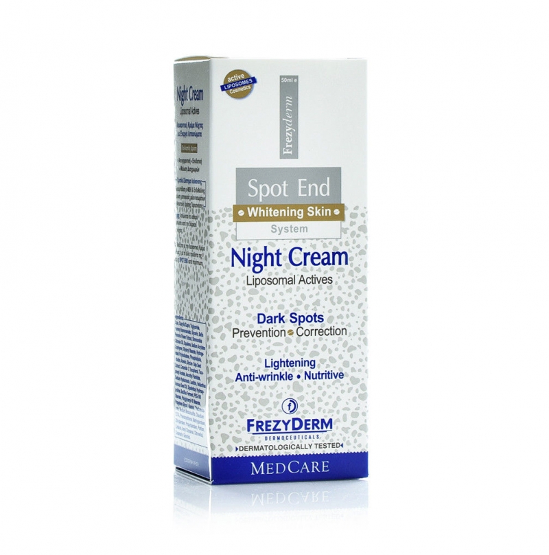 Kem dưỡng trắng da chuyên sâu ban đêm Frezyderm spot end night cream
